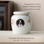 Personalized Ceramic Pet Urn with Photo