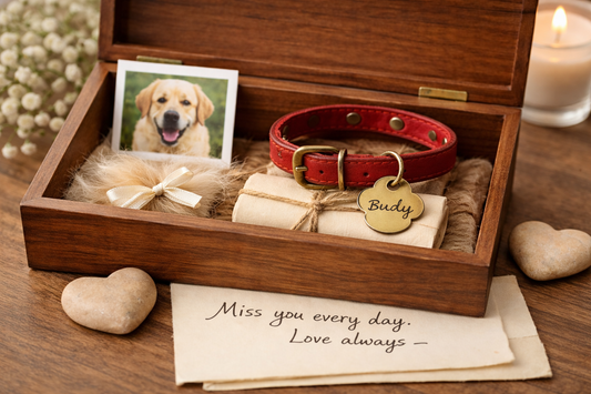 What to Put in a Pet Memorial Box or Urn