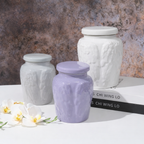 Angel Wing Ceramic Pet Memorial Urn