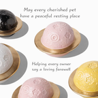 Planet-Shaped Ceramic Pet Memorial Urn