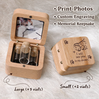Personalized Wooden Pet Memorial Keepsake Box