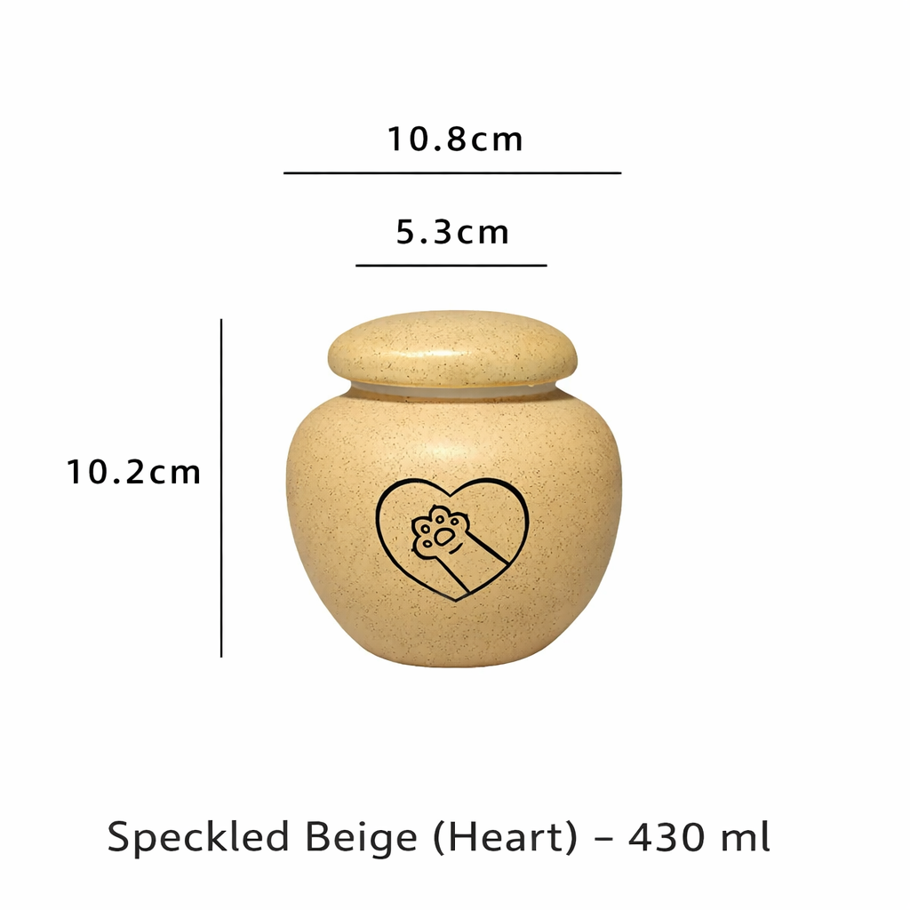 Classic Ceramic Pet Memorial Urn