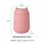 Ceramic Pet Memorial Urn with Ears