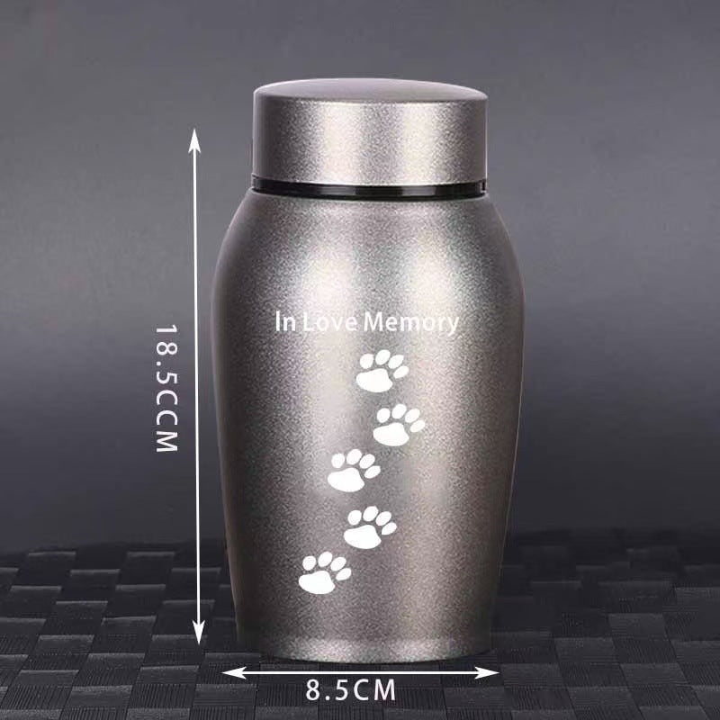 Stainless Steel Pet Memorial Urn