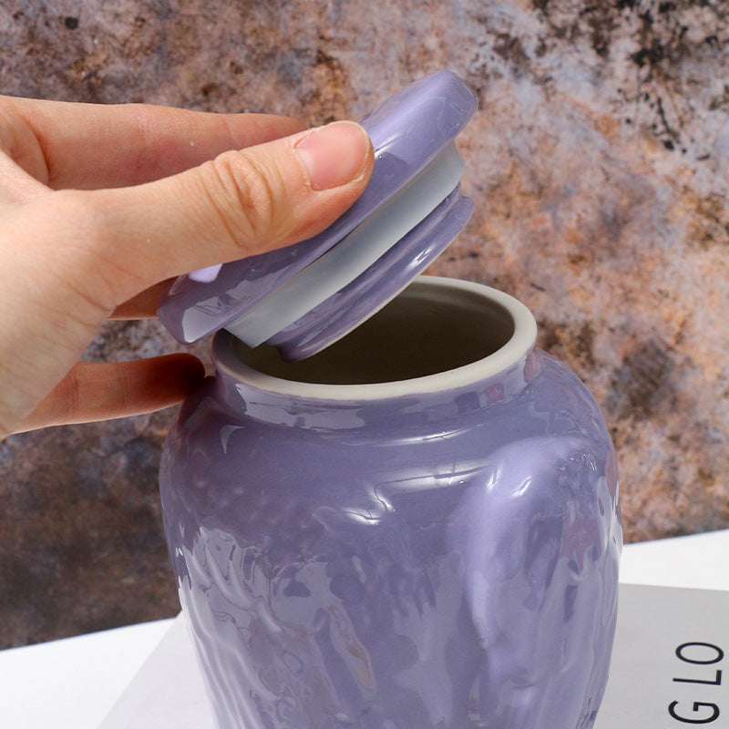 Angel Wing Ceramic Pet Memorial Urn – Sealed Ashes Jar for Cats & Dogs