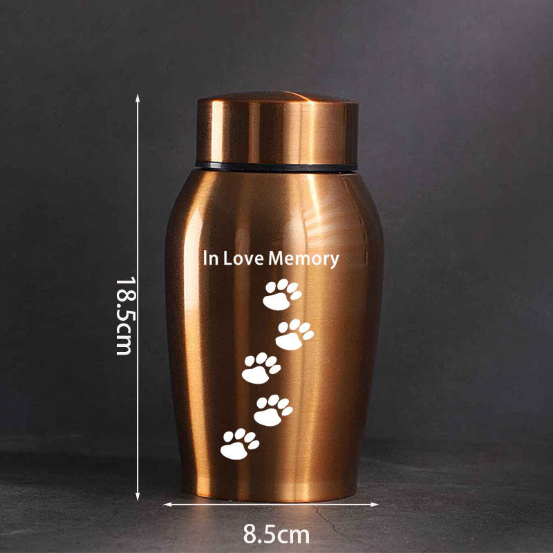 Stainless Steel Pet Memorial Urn