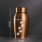 Stainless Steel Pet Memorial Urn