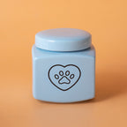Modern Square Ceramic Pet Memorial Urn