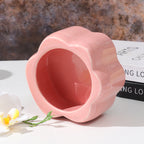 Paw Print Ceramic Pet Memorial Urn