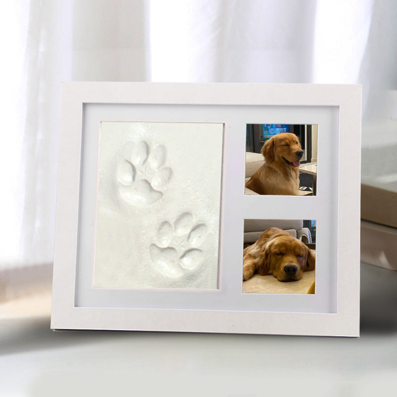 Pet Paw Print Memorial Frame