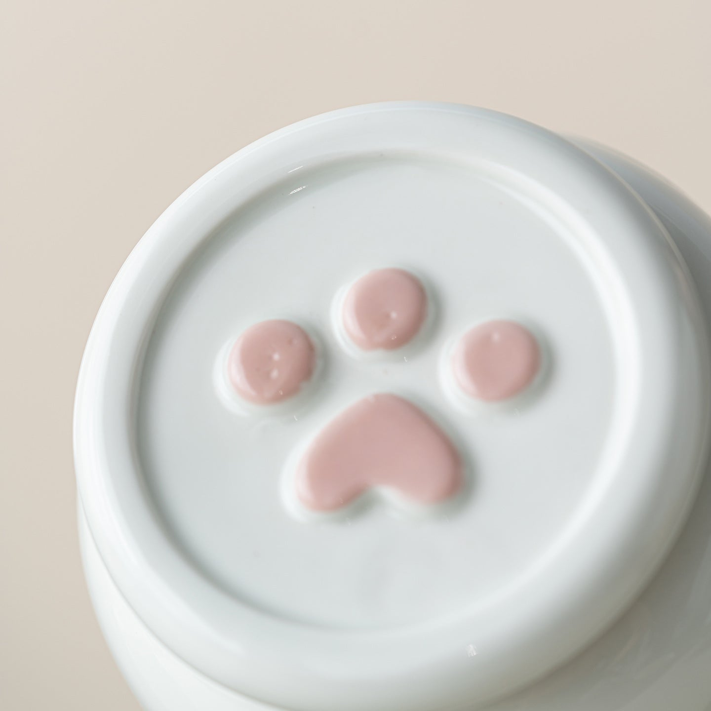 Personalized Cute Ceramic Pet Urn with Photo – Memorial Ashes Jar for Cats & Dogs