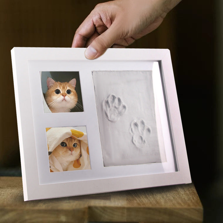 Pet Paw Print Memorial Frame