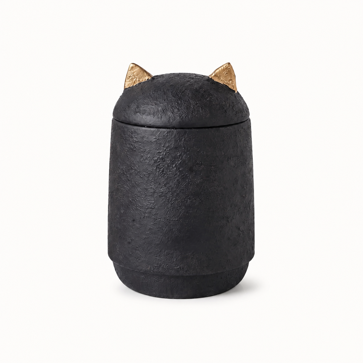 Ceramic Pet Memorial Urn with Ears Main image
