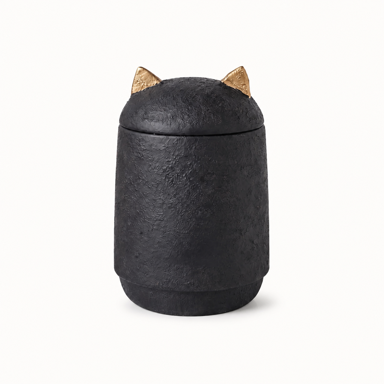 Ceramic Pet Memorial Urn with Ears