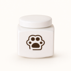 Modern Square Ceramic Pet Memorial Urn