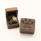 Personalized Wooden Pet Memorial Keepsake Box